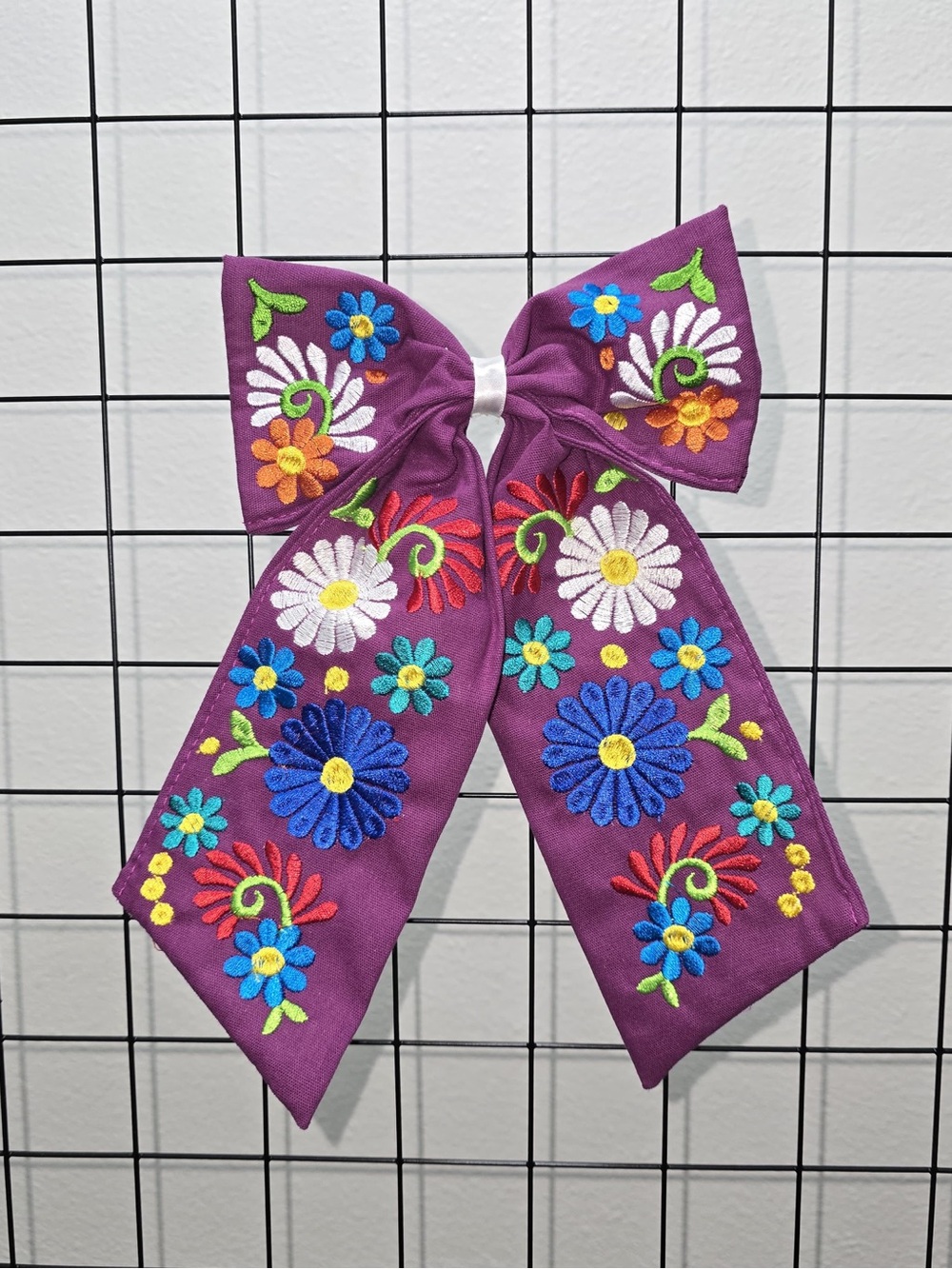 Embroidered Bow